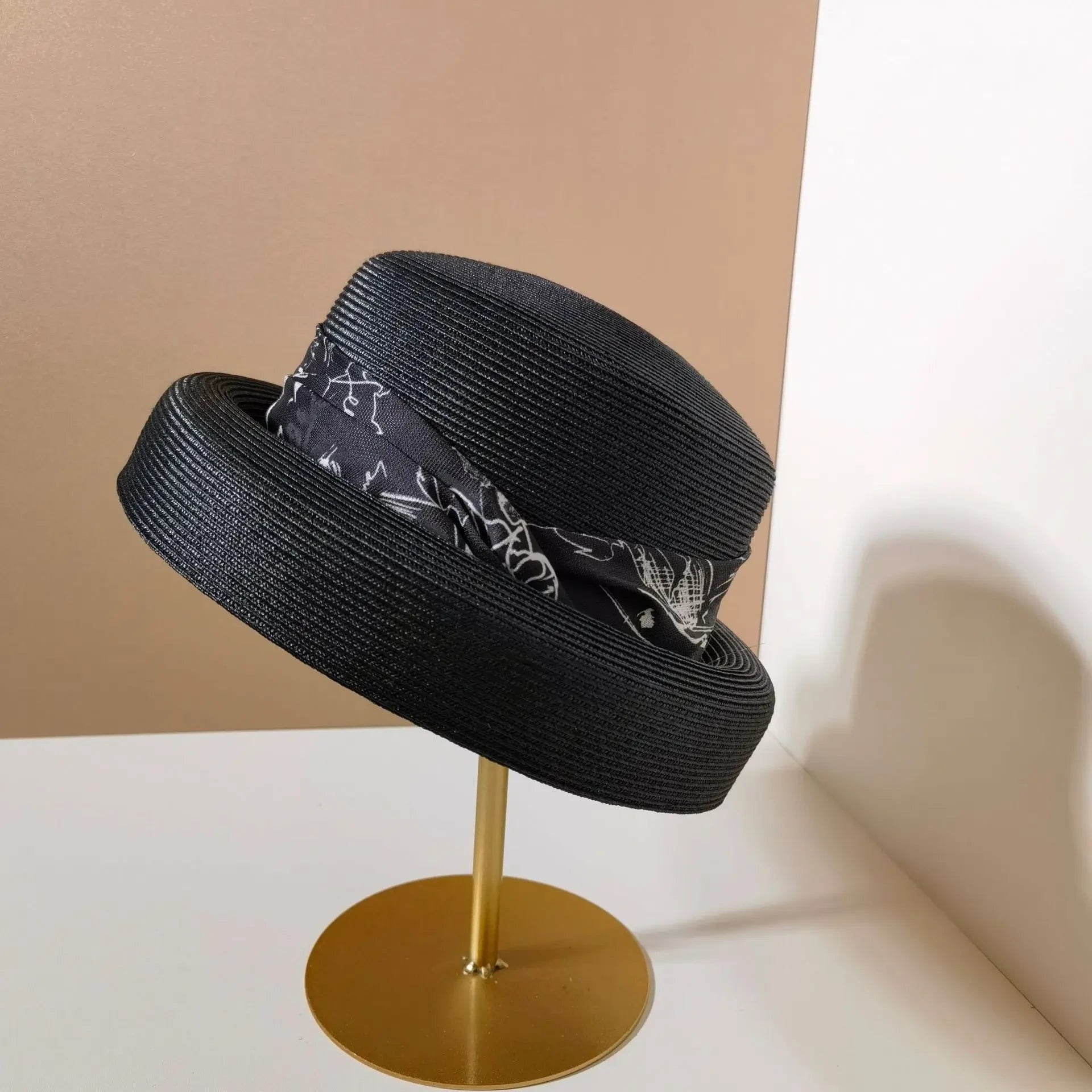 Straw Hats For Women Outdoor Sun Visors Millinery Shade Bucket Hat UV Protection Beach